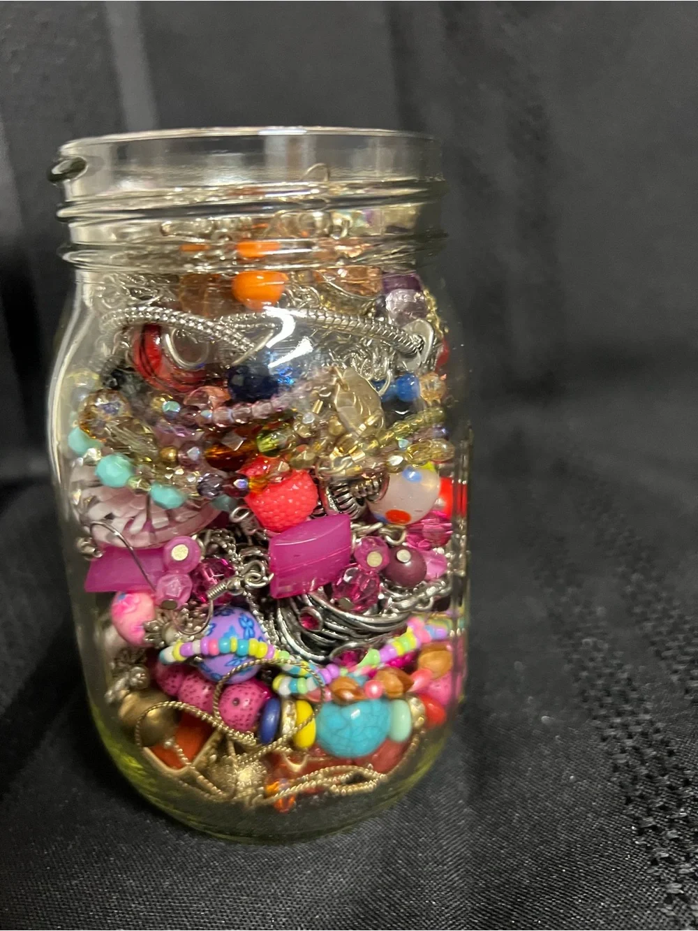 Mixed Pink Multicolor Women’s Beaded Jewelry Collection